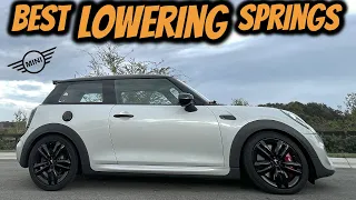 Mini Cooper Lowering Springs // Best Springs Install