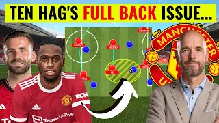 Why is Man Utd's Midfield so Open? Here's why and How to Fix it...