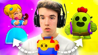 ME TOCA PIPER Y SPIKE EN LA MISMA MEGACAJA de BRAWL STARS