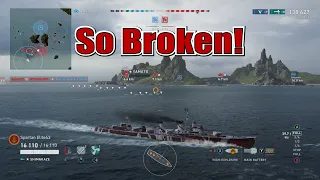 Gratuitous Shima! New Personal Damage Record! (World of Warships Legends Xbox Series X) 4k