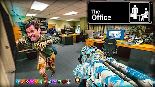 Beating THE OFFICE Zombies Map... (Black Ops 3)
