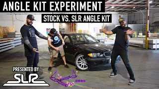 SLR ANGLE KIT EXPERIMENT ON BMW E46