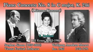 Mozart: Piano Concerto No. 8, Kraus & Simon (1965) モーツァルト ピアノ協奏曲第8番 クラウス＆サイモン