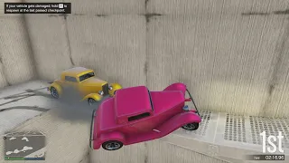 69.6969% Noobs Never Get Tired Of Pushing Me In This Race In GTA 5 !