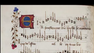 Mellon Chansonnier (1450-1470), late Medieval French music of courtly love