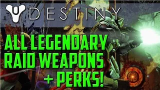 Destiny "Crota's End Raid Weapons" + New Weapon Perks | "Swordbreaker" Shotgun and More!
