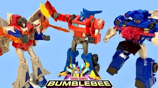 New Transformers Bumbleebee Cyberverse Adventures Toys! Soundwave,  Optimus Prime, and Starscream!