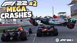 F1 22 MEGA CRASHES #2