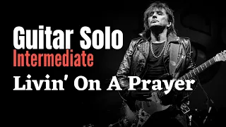 Living On A Prayer (Solo Lesson w/tabs) - Bon Jovi | Intermediate