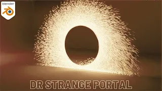 Dr Strange portal Animation | marvel |blender 3d #blender3d #animation