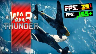 🎮War Thunder: МАКСИМАЛЬНАЯ ОПТИМИЗАЦИЯ и ПОВЫШЕНИЕ FPS НА СЛАБОМ ПК / ЛУЧШИЕ НАСТРОЙКИ Вар Тандер