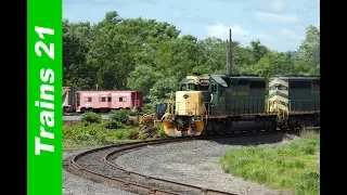 [SS][T-122] Crazy, Chaotic Train Operations between Two Railroads (Summer Special 2019) | Trains 21