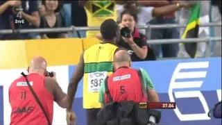 保特 Usain Bolt 4x100m Relay Men Final WC Athletics Daegu 2011 World Record 37.04 ~[]~