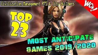 BEST TOP 23 NEW STRATEGY GAMES MOST ANTICIPATED 2019 & 2020