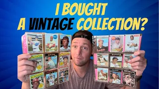 I Bought A Vintage Baseball Collection! Mickey Mantle, Hank Aaron, Willie Mays & MORE!