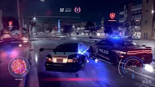 Need for Speed Heat - Police Chase Night - Open World Free Roam Gameplay (PC HD) [1080p60FPS]