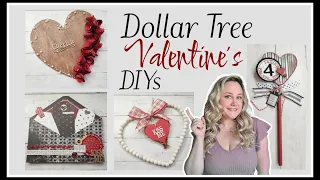 HIGH END!!!!   Dollar Tree Valentines DIYs | Budget Decor