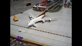 Model airport stop motion (trying stop motion)