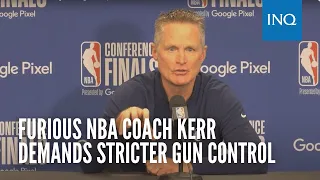 Warriors coach Kerr calls for gun control after Texas school shooting