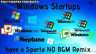 (V3) Windows Startups have a Sparta No BGM Remix (ft. Microsoft Sam)