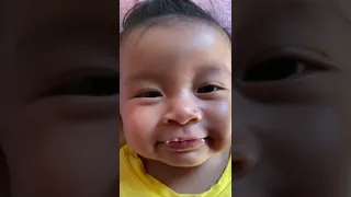 Baby fives months old 🥰🥰cute 😍lovely 🥰 funny 😄