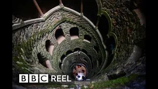 Sintra's mysterious 'inverted tower' - BBC REEL