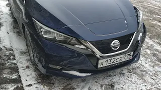 Nissan Leaf ZE1 обзор. Опыт эксплуатации владельца. Запас хода, опции, цены.