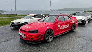 АБАснуй за нелегал | РЕШАЮ ПРОБЛЕМУ ЛОКА РУЛЯ НА JZX. НЕОБЫЧНЫЙ 34 SKYLINE НА 3S-GE