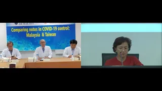 Comparing notes in COVID-19 control: Experience of Malaysia & Taiwan