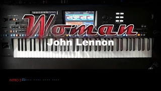 Woman - John Lennon, Cover, eingespielt mit titelbezogenem Style auf Yamaha Genos