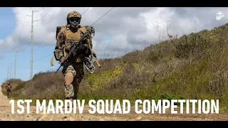 1st Marine Division Squad Competition