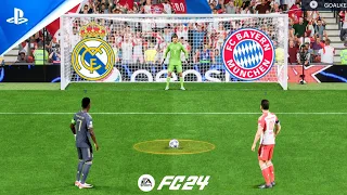 FC 24 | Vinicius Jr vs Harry Kane | Real Madrid vs Bayern Munich | UCL Semi Final | Penalty Shootout