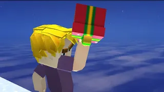 Opening CHRISTMAS PRESENTS in BedWars!! (Blockman Go)