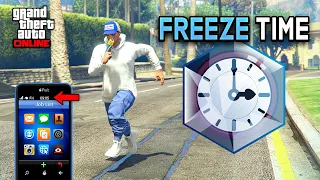 How You Freeze The Time in GTA 5 Online! (Permanent Day/Night Time Glitch)