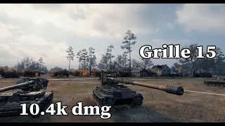 World of Tanks Grille 15 - 10.4k damage 4 kills - Studzianki – Standard