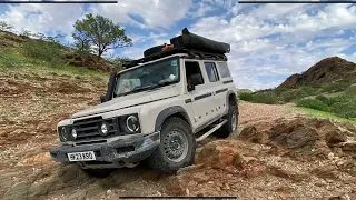 Grenadier drives Van Zyles Pass . February 2024