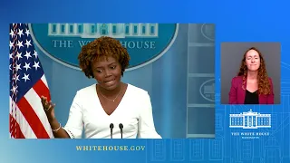 08/04/22: Press Briefing by Press Secretary Karine Jean-Pierre and John Kirby