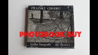 Jiri Vsetecka 1985 Prazsky Chodec; Walker of Prague Vintage Photo book Czech