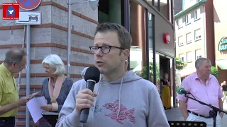 Protest in Münster: "Kein Werben fürs Sterben!" - Rede Ulrich Thoden GEW Münster