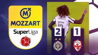 Mozzart Bet Super liga 2022/23 - 37.kolo: PARTIZAN – VOŽDOVAC 2:1 (2:0)