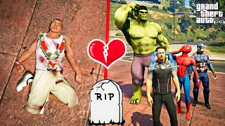 Franklin Died Emotional Video GTA 5 With Avengers | GTAV Avengers | A.K GAME WORLD