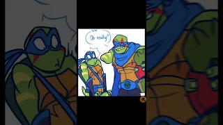 Leo’s fangirl era✨ ||ROTTMNT Comic Dub!!|| #riseofthetmnt #saveriseofthetmnt #rottmntmovie #tmnt