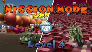 MISSION MODE Level 4 in MARIO KART WII | Variety Pack 2.0