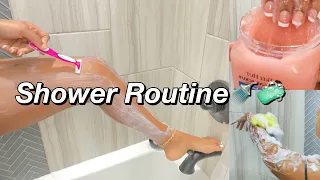 SHOWER ROUTINE 2021 | FEMININE HYGIENE🐱, SHAVING, EXFOLIATING, SKIN CARE🚿🧼