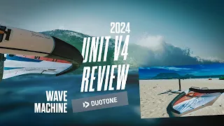 Duotone Unit Wing Review 2024 foil surfing in waves & down winding. This wing is insanely good.