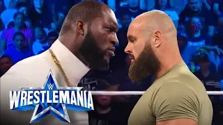 Braun strowman Vs Omos 4K SmackDown live Full Match 2022 WWE 2k22 Pc Gameplay ultronzone 🔥🔥🔥