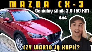 Mazda Cx-3, 2.0 150KM 4x4 Automat. Czy jest najlepszym crossoverem za 60-80 tys.zł? Test Pl/Recenzja
