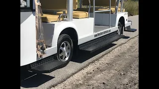 Running Board Install For Electric Shuttles | From Moto Electric Vehicles