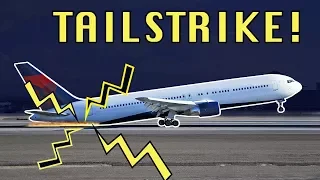 TAILSTRIKE! Can an aircraft hit the tail?