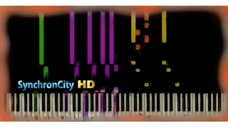 School of Velocity Etude, Op. 299 No. 24 // Czerny [ Piano Lesson / Tutorial ] ( Synthesia )